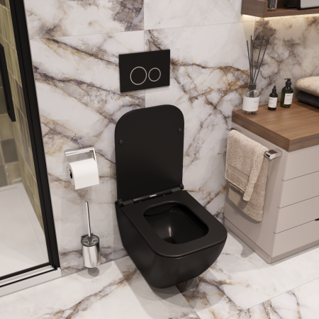 Унитаз MIMI Aria MB подвесной безободковый Cerutti SPA CT8920, артикул CT8920