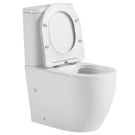 Унитаз керамический Black&White W-7789