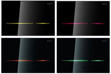 Клавиша смыва Geberit Sigma 80 116.090.SG.1 Чёрная