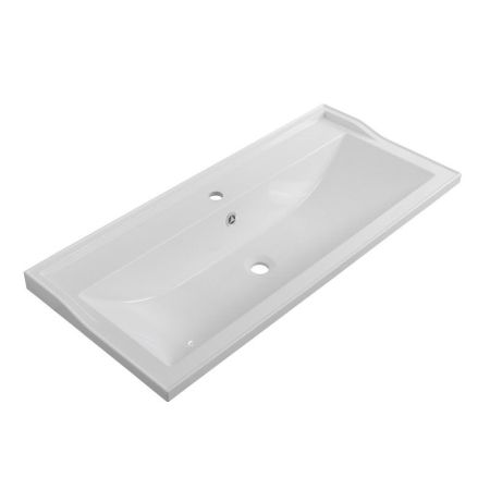 Раковина из искусственного мрамора, 1000x450x179, CZR-1000/450-LV-MR-FS, артикул CZR-1000/450-LV-MR-FS