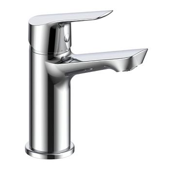 Смеситель для раковины Voda RE26M, хром