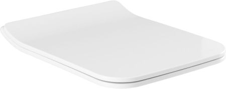 Сиденье для унитаза Allen Brau Liberty 4.33008.21 белый матовый, артикул 4.33008.21