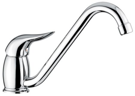 Смеситель Duka для кухни, цвет хром, артикул 44007CR