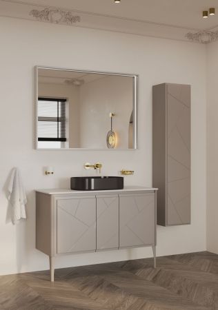 Зеркало Allen Brau Liberty 120 1.330017.03 латунь браш, артикул 1.330017.03