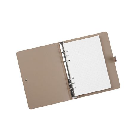 ADJ Блокнот А5, 16,5x25 см., цвет: шоколад/капучино, артикул 1625.06/04