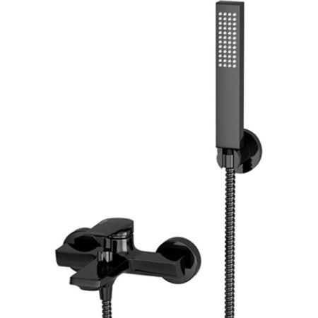 Смеситель для ванны WasserKRAFT Glan 6601 Черный глянцевый