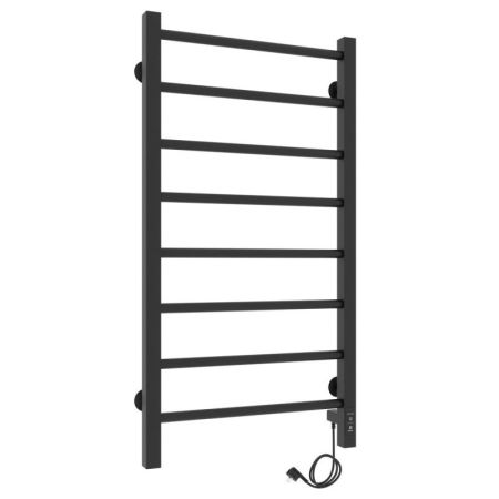 Полотенцесушитель электро "Феличия ЧКЧ8 400х800", черный муар, правый
