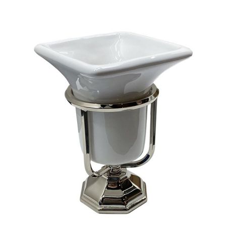 Sbordoni Deco Стакан настольный, цвет: никель, артикул DE201NI