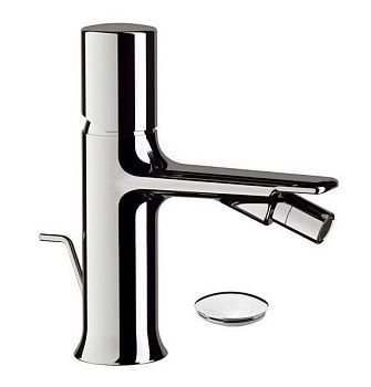 Daniel Fusion, однорычажный смеситель для биде с донным клапаном, цвет цвет графит