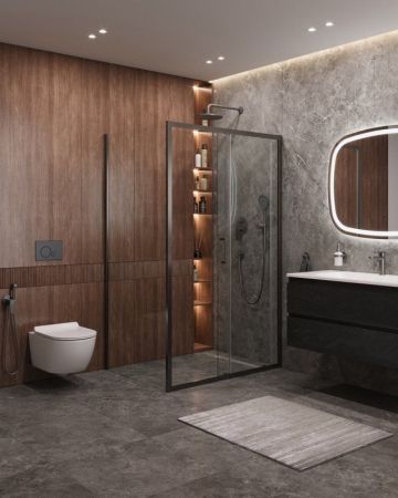 MOLVENO-AH-11-150/90-C-BORO-IV Душевой уголок, артикул MOLVENO-AH-11-150/90-C-BORO-IV