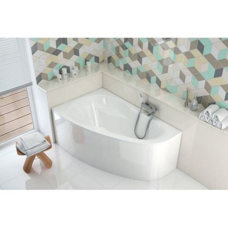 Ванна EXCELLENT Newa 160x95 (лев.), артикул WAEX.NEL16WH