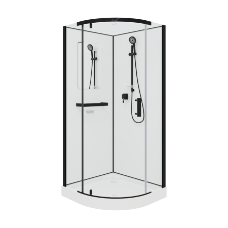 Кабина KORRA90B душевая Cerutti SPA (90x90x205), артикул KORRA90B