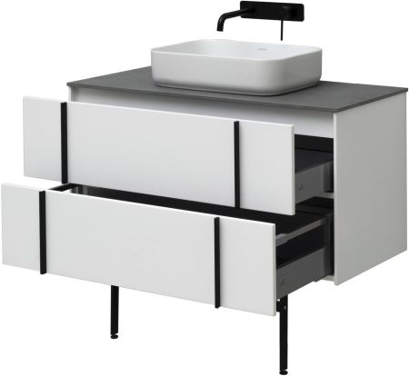 Тумба под раковину Allen Brau Reality 100 1.32007.WM белый матовый, артикул 1.32007.WM