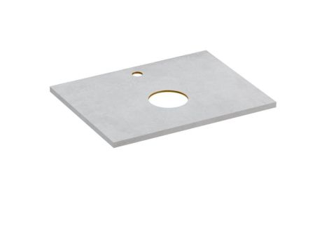 Столешница Cersanit STONE из керамогранита Balance 60x45x2 серый матовый (64185), артикул 64185