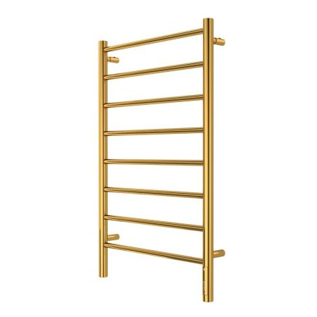 Полотенцесушитель электрический Terminus Аврора П8 50х85 quick touch, золото, артикул 4670078566331