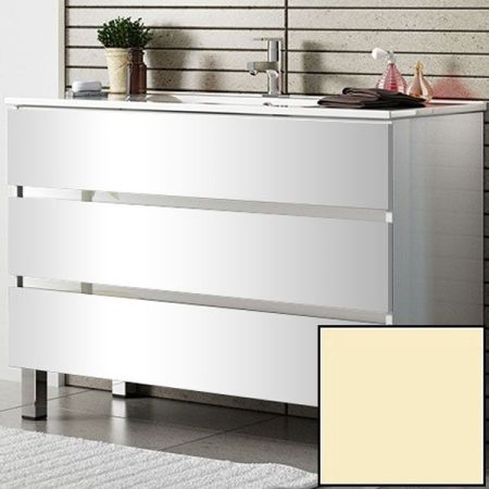 Тумба с раковиной SanVit Кубэ-3 80 kkube3080 в цвете Ral Желтый глянец, артикул kkube3080