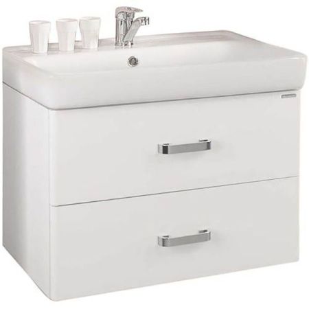 Тумба под раковину АКВАТОН АМЕРИНА 76 1A137701AM010 (подвесная, белый глянец), шт, артикул 1A137701AM010