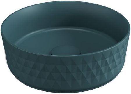 Раковина накладная Allen Brau Fantasy Romb 36 4.11033.PT петроль, артикул 4.11033.PT