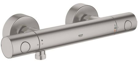 Термостатический смеситель для душа GROHE Grohtherm 1000 Cosmopolitan M, суперсталь (34065DC2) Термостатический смеситель для душа GROHE Grohtherm 1000 Cosmopolitan M, суперсталь (34065DC2)