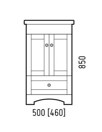 Тумба "Техас 50", Сомо 50 / Фостер 50, артикул SD-00000994