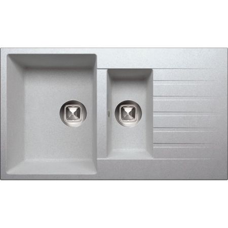 Кухонная мойка Tolero R-118 №923 86 Cерый металлик, артикул R-118 №001 (Сер. мет)