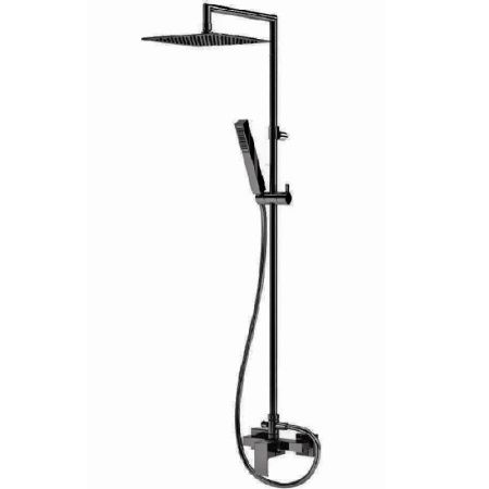 Душевая система Cezares Porta PORTA-CD Черная матовая