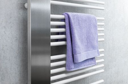 Водяной полотенцесушитель Zehnder Yucca Mirror YM-180-60 Белый правый