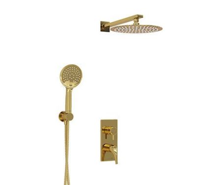 A71207 Встраиваемый комплект для душа с верхней душевой насадкой и лейкой, артикул A71207