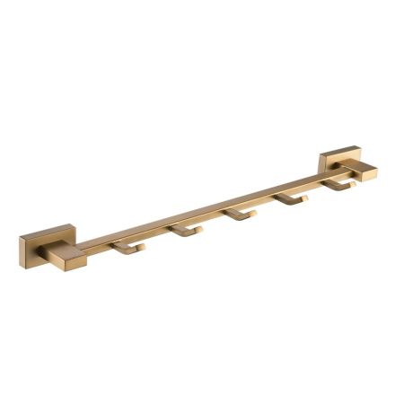 Планка с крючками Shevanik SG5651G, золотой сатин