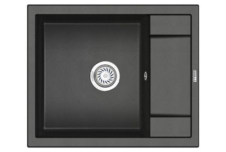 Кухонная мойка Granula 6002, ЧЁРНЫЙ, артикул 6002, ЧЁРНЫЙ