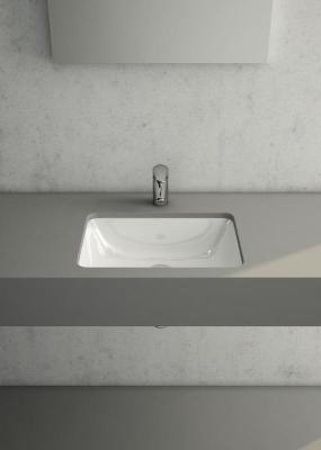 S20 Раковина встраиваемая снизу 43, цвет белый, артикул 5474B003-0618