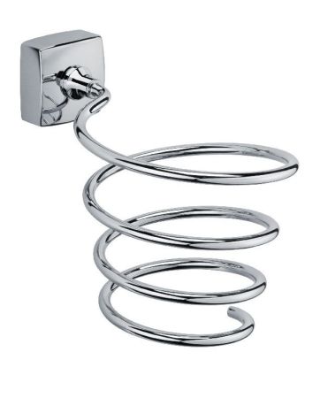 Держатель фена FIXSEN KVADRO FX-61319B, хром, артикул FX-61319B