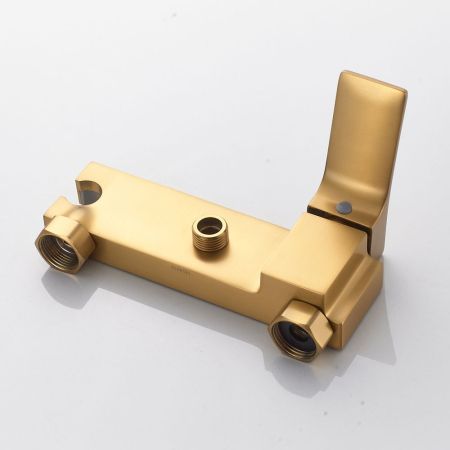 Гигиенический душ со смесителем Shevanik S4005G-1, золотой сатин