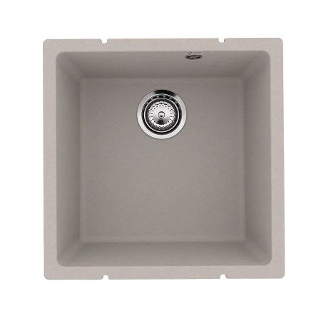Кухонная мойка Ulgran Quartz Under 400-10, песок, артикул Under 400-10