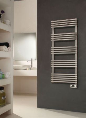 Cordivari Sandy Electric, полотенцесушитель электрический 1155/500, цвет хром, артикул 3581440402013