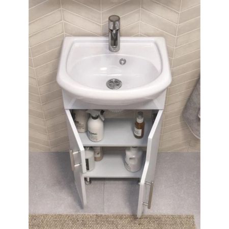 Тумба с раковиной напольная VIGO Turin 223, 45 см, артикул 223-com