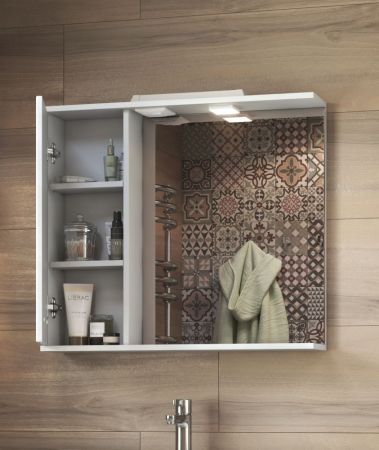 Зеркало со шкафом VIGO Diana z.DIA.80.L.El, 80 см, артикул z.DIA.80.L.El