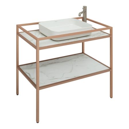 Консоль под раковину Allen Brau Liberty 90 1.33004.60 медь браш, артикул 1.33004.60