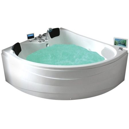 Акриловая ванна Gemy G9041 O 155х155 с гидромассажем, артикул G9041O