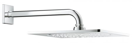Верхний душ с кронштейном GROHE Rainshower F-series, 254х254 мм, хром (26060000), артикул 26060000