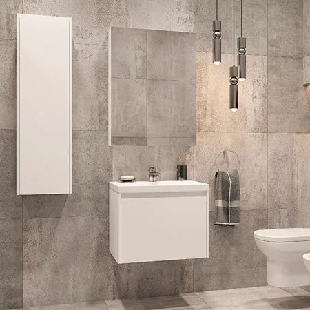 Тумба под раковину подвесная Velvex Klaufs tp.KLA.COM.60.1Y, 60 см, артикул tp.KLA.COM.60.1Y