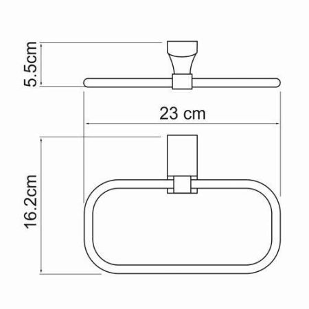 Exter K-5260 Держатель полотенец, артикул K-5260