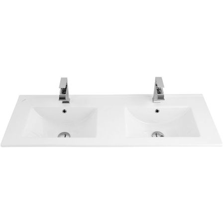 Раковина Creavit Su 121 SU121-00CB00E-0000 двойная Белая, артикул SU121-00CB00E-0000