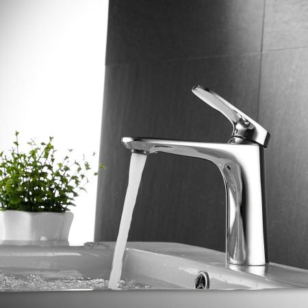 Смеситель для раковины Raffine F0185, хром, артикул F0185