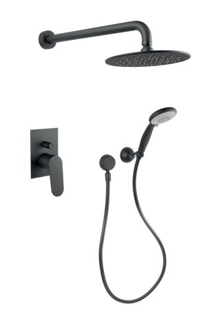 Душевая система Fiore KEVON BLACK MATT 81NN7557, черный, артикул 81NN7557