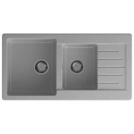 Кухонная мойка GranFest PRACTIK 980KL, серый, артикул P-980KL серый
