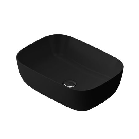 M8FWCC10450BM Func Раковина накладная, прямоугольник, 45 см, цвет черный матовый, артикул M8FWCC10450BM