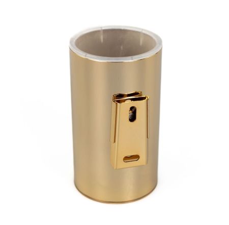 Stil Haus Hashi, настенный металлический стакан, цвет золото, артикул HS10M(16)