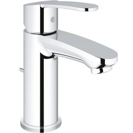 Смеситель для раковины GROHE Eurostyle Cosmopolitan с донным клапаном, уменьшенный, хром (23037002)