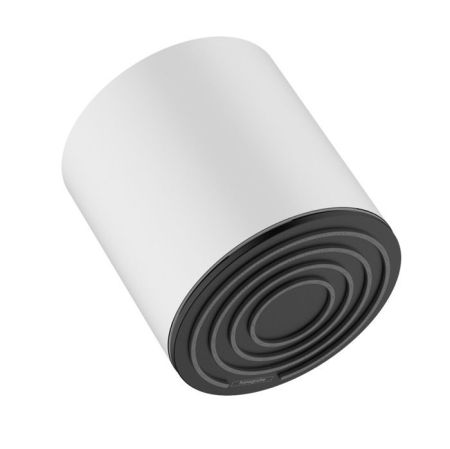 HANSGROHE PULSIFY Верхний душ Ø105 мм., EcoSmart, цвет белый матовый/графит, артикул 24132700